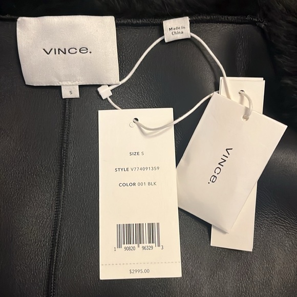 Women’s Vince Shearling Coat - Picture 3 of 6